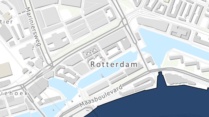 Straatkaart voorbeeld